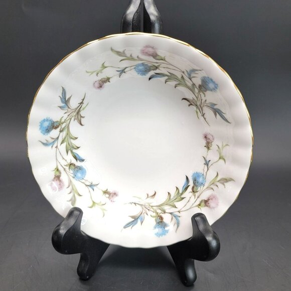 Royal Albert Small Bowls Brigadoon Thistles Set Fruit Dessert Bone China RB206 - Picture 5 of 5